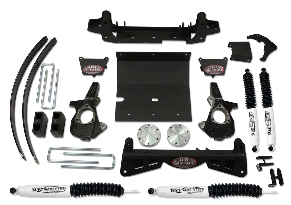 Tuff Country 14959KN 4 Inch Lift Kit 99-05 Silverado/Sierra 1500 w/ SX8000 Shocks w/multi Piece Sub Frame Tuff Country - Truck Part Superstore