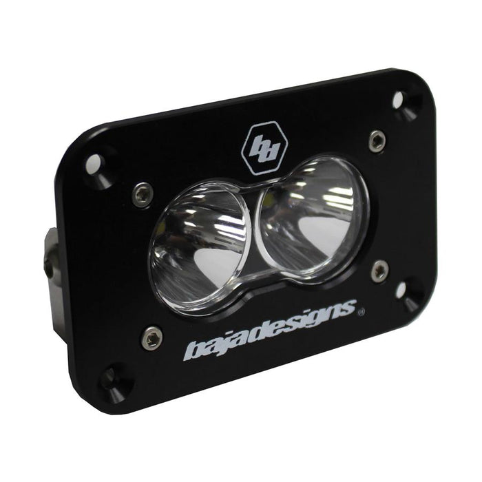 Baja Designs 541001 LED Work Light Clear Lens Spot Pattern Flush Mount Each S2 Sport Baja Designs - Truck Part Superstore
