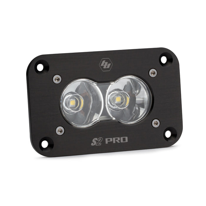 Baja Designs 541006 LED Work Light Clear Lens Work/Scene Pattern Flush Mount Each S2 Sport Baja Designs - Truck Part Superstore
