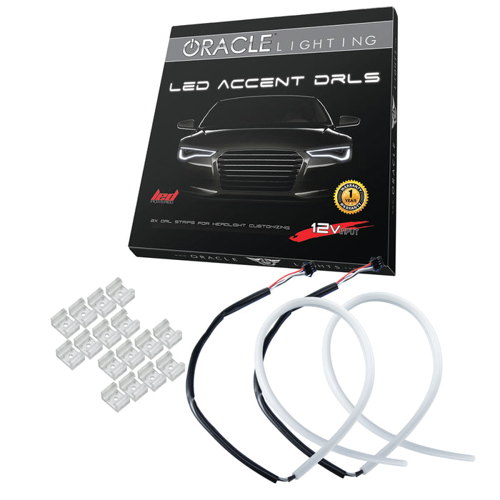 Oracle Lighting 5415-023 18 in. LED Accent DRLs, Amber/White - Truck Part Superstore