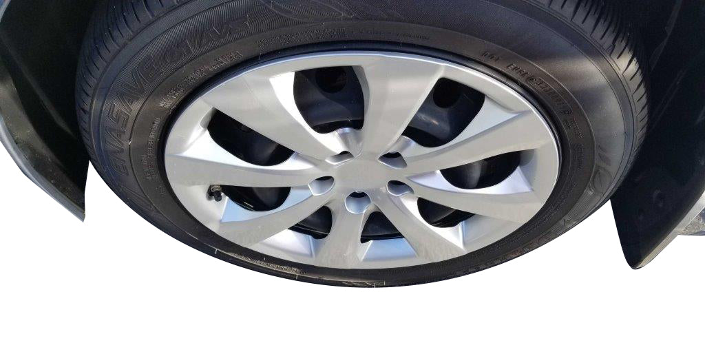 Coast To Coast IWC54216S 16 Inch; Eight Spoke; Painted Silver; ABS Plastic; Set Of 4 - Truck Part Superstore