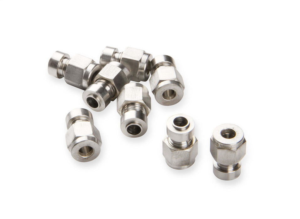 Holley EFI 543-163 EGT Weld Bung; 316 Stainless Steel Weldment Bung; For 1/4 in. EGT Probes; 8 pc.; - Truck Part Superstore