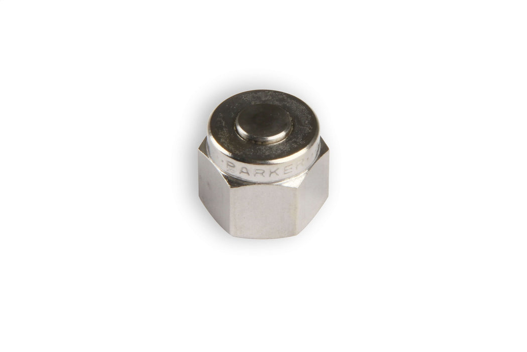 Holley EFI 543-164 EGT Bung Cap; 316 Stainless Steel Cap; For 1/4 in. EGT Bungs; 8 pc.; - Truck Part Superstore
