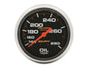 AutoMeter 5443 GAUGE; OIL TEMP; 2 5/8in.; 140-280deg.F; LIQUID FILLED MECH; 12FT.; PRO-COMP - Truck Part Superstore