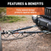 CURT 70001 CURT 70001 Rambler Steel RV Tow Bar; 7;500 Pounds; 2-Inch Shank - Truck Part Superstore