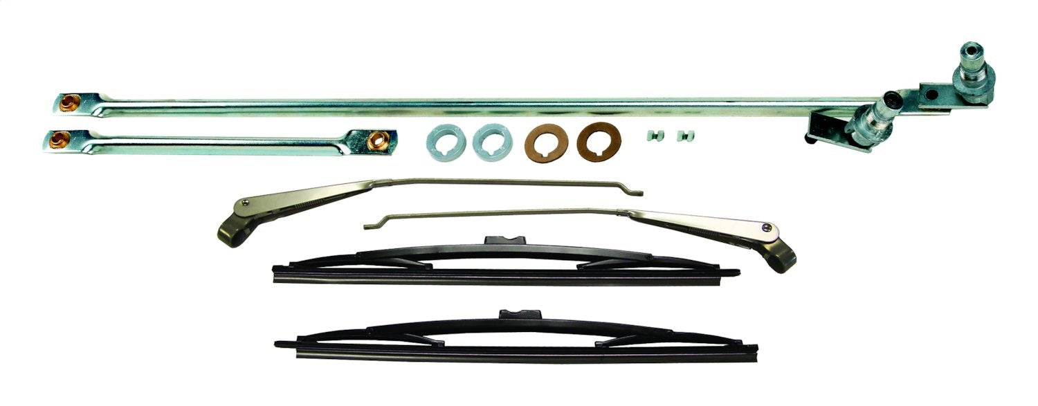 Crown Automotive Jeep Replacement 5453958KM Wiper Linkage Master Kit; Incl. Wiper Linkage/2 Arms/2 Blades/Hardware; - Truck Part Superstore