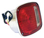 Crown Automotive Jeep Replacement 5457198C Tail Light Assembly; Right; Chrome; - Truck Part Superstore