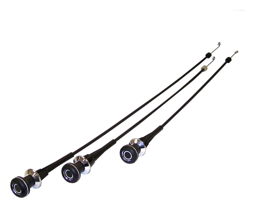 Crown Automotive Jeep Replacement 5463657K HVAC Cable Kit; 3 Piece; Heater/Temp/Air; - Truck Part Superstore