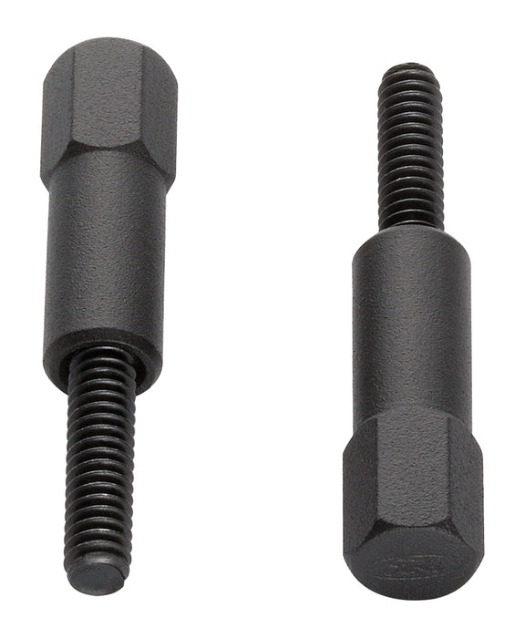 Proform 302-316 Engine Valve Cover Mini Nuts; Steel; Black; Ford Logo; Studs Included; 4 Pc - Truck Part Superstore