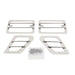 Smittybilt 5470 Euro Head Light Guards 97-06 Wrangler TJ Stainless Steel 4 Piece Smittybilt - Truck Part Superstore