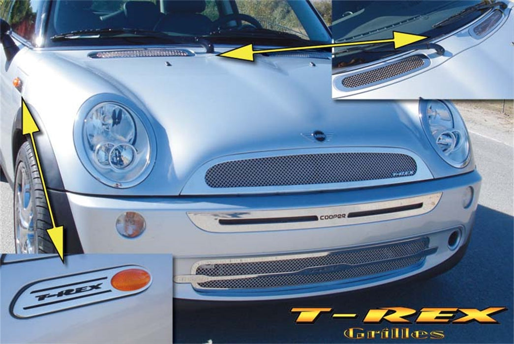 T-Rex Grilles 54991 Upper Class Series Mesh Grille Bolt-On Insert Kit - Truck Part Superstore