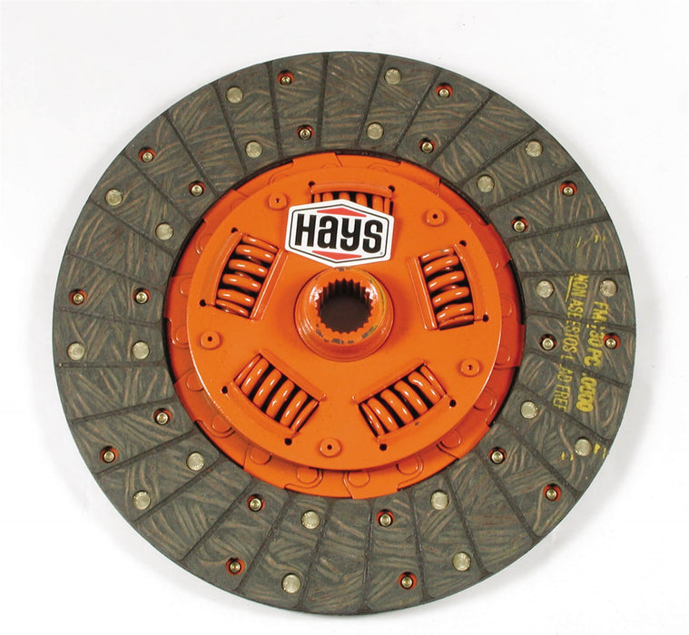 Hays 55-104 Classic Street Clutch Disc; 10.5 in. Dia.; 23 Input Spline; 1.0 in. Shaft Dia.; - Truck Part Superstore