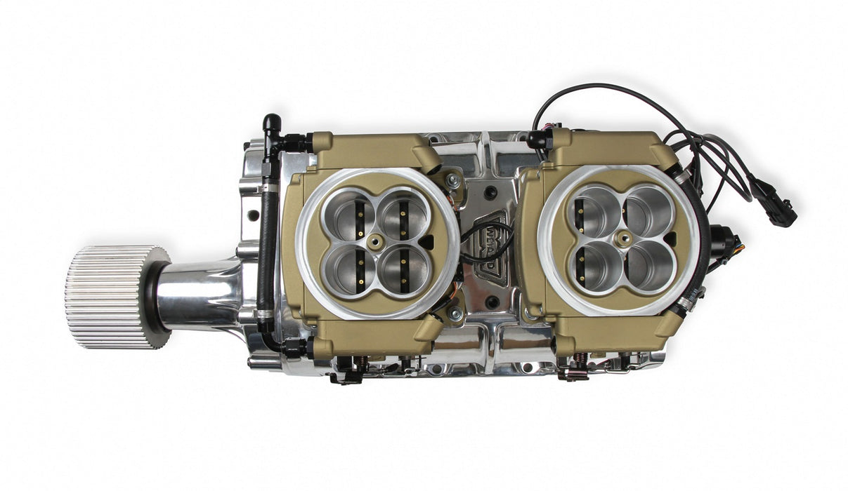 Holley EFI 550-533 4150 Super Sniper EFI 2x4; Gold Finish; - Truck Part Superstore