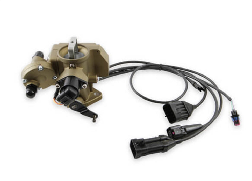 Holley EFI 550-552 Holley Sniper EFI Throttle Body; For Autolite 11000 Carburetors; Gold Finish; - Truck Part Superstore