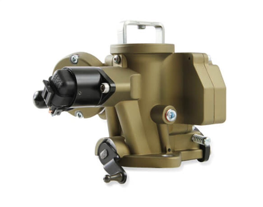 Holley EFI 550-552 Holley Sniper EFI Throttle Body; For Autolite 11000 Carburetors; Gold Finish; - Truck Part Superstore