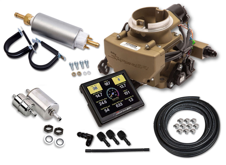 Holley EFI 550-866K Sniper EFI Self-Tuning Master Kit - Truck Part Superstore