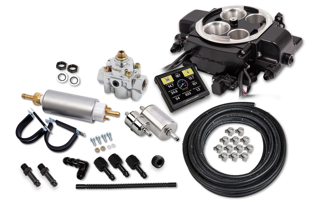 Holley EFI 550-868K Sniper EFI Quadrajet™ Master Kit - Truck Part Superstore