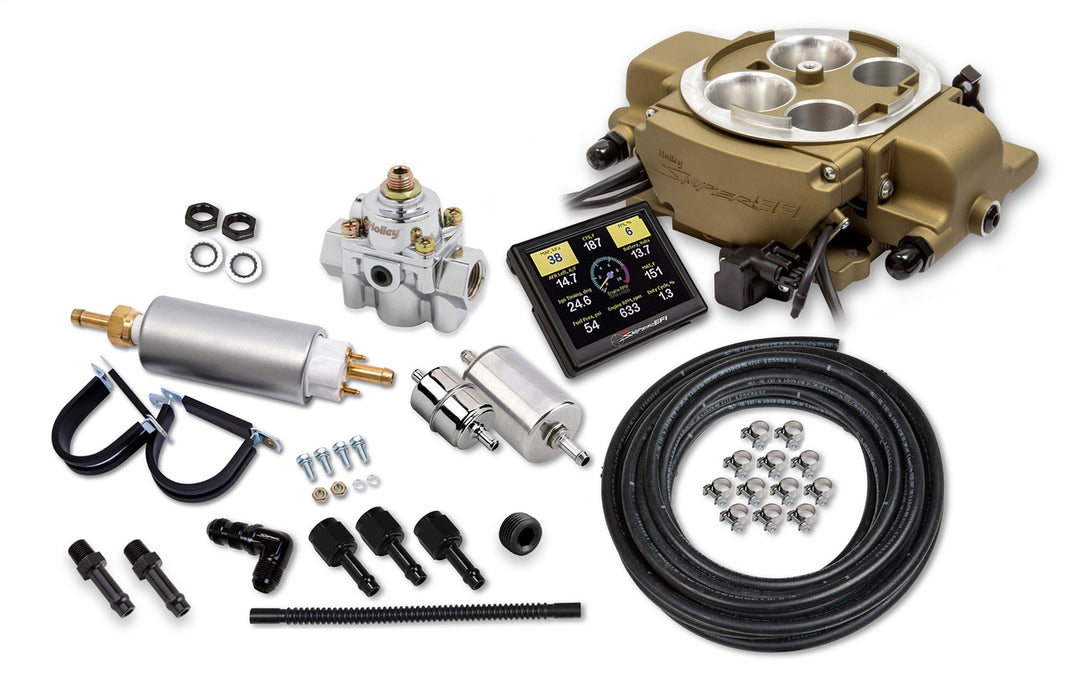 Holley EFI 550-869K Sniper EFI Quadrajet™ Master Kit - Truck Part Superstore