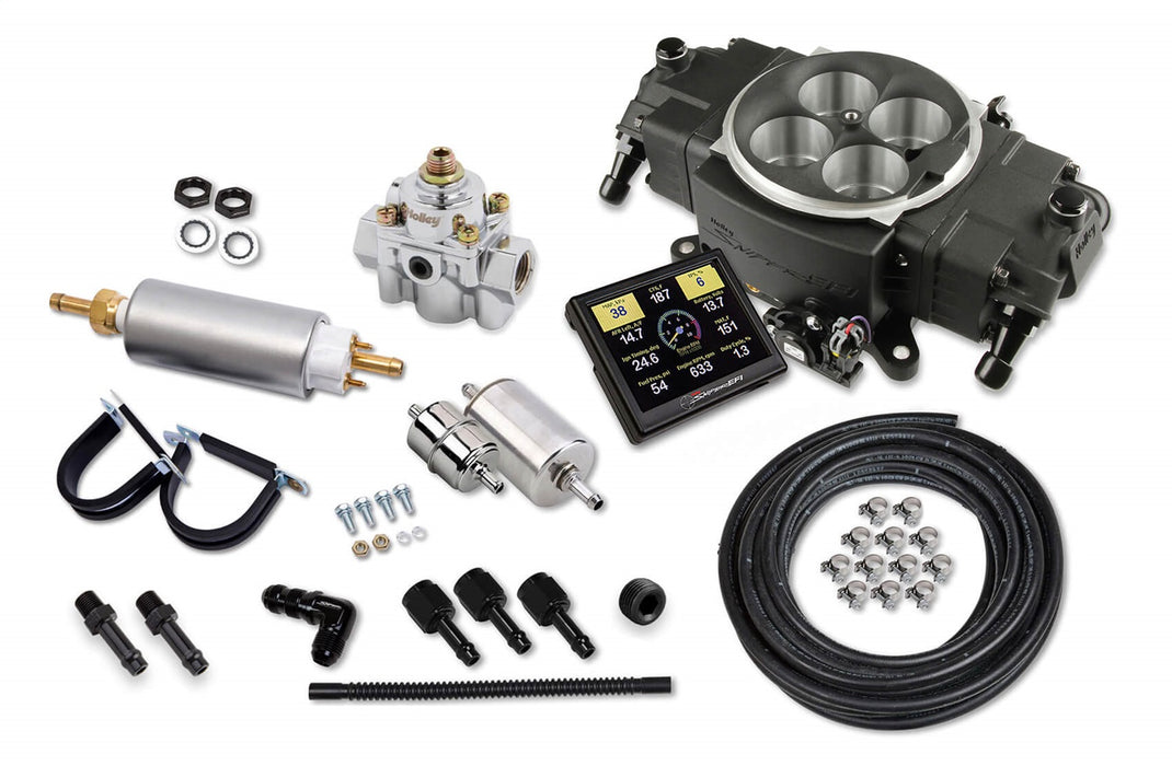 Holley EFI 550-871K 4150 Sniper Stealth Master Kit - Truck Part Superstore