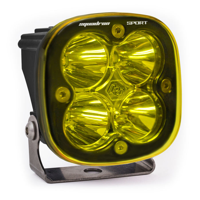 Baja Designs 550011 LED Light Pod Spot Pattern Clear Amber Black Squadron Sport Baja Designs - Truck Part Superstore