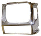 Crown Automotive Jeep Replacement 55002245 Headlamp Bezel; Left; Chrome; - Truck Part Superstore