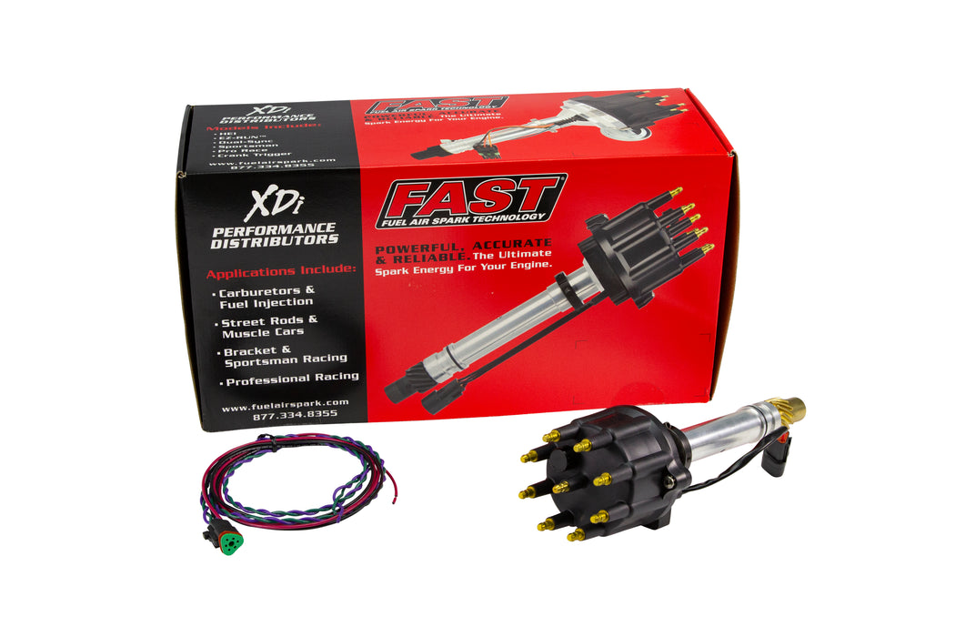 FAST 304006 XDi Race Cam Sync Small Cap Distributor for Chevrolet Small and Big Block - Truck Part Superstore