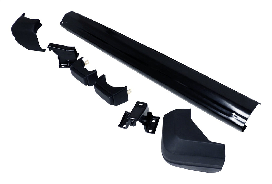 Crown Automotive Jeep Replacement 55026257K Rear Bumper Kit; Incl. Bumper; 2 End Caps; 2 Bumper Guards; 2 Brackets; Black; - Truck Part Superstore