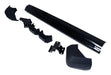 Crown Automotive Jeep Replacement 55026257K Rear Bumper Kit; Incl. Bumper; 2 End Caps; 2 Bumper Guards; 2 Brackets; Black; - Truck Part Superstore
