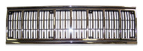 Crown Automotive Jeep Replacement 55034046 Grille; Front; Black Chrome; - Truck Part Superstore