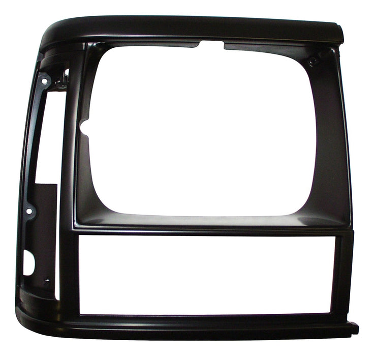 Crown Automotive Jeep Replacement 55034074 Headlamp Bezel; Right; Black/Black; - Truck Part Superstore