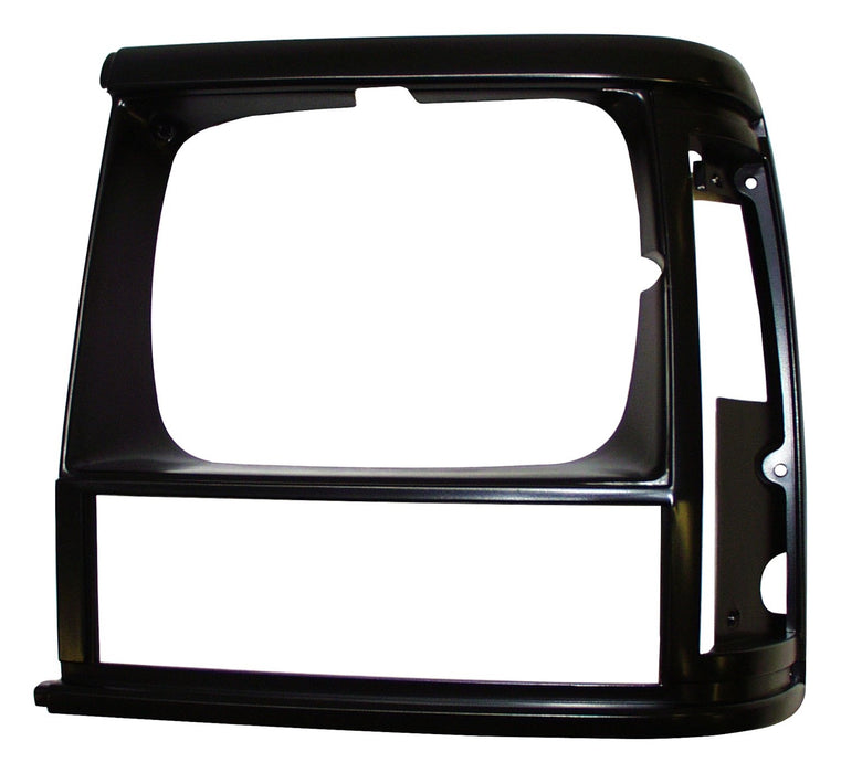 Crown Automotive Jeep Replacement 55034075 Headlamp Bezel; Left; Black/Black; - Truck Part Superstore