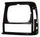 Crown Automotive Jeep Replacement 55034075 Headlamp Bezel; Left; Black/Black; - Truck Part Superstore