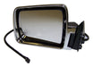 Crown Automotive Jeep Replacement 55034127 Power Door Mirror; Left; Driver Side; Chrome; Electric; - Truck Part Superstore
