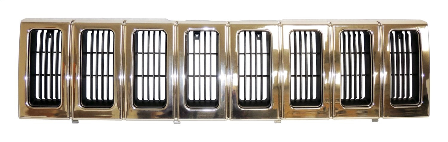 Crown Automotive Jeep Replacement 55054890 Grille; Front; Chrome; - Truck Part Superstore