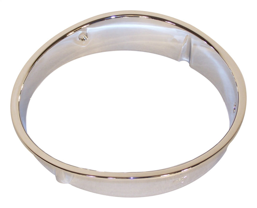Crown Automotive Jeep Replacement 55055046 Headlamp Bezel; Right; Chrome; - Truck Part Superstore
