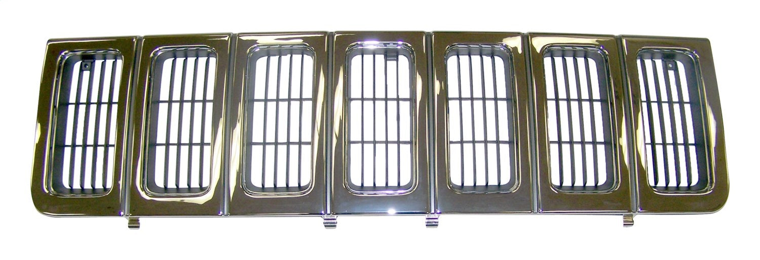 Crown Automotive Jeep Replacement 55055059 Grille; Front; Chrome; - Truck Part Superstore