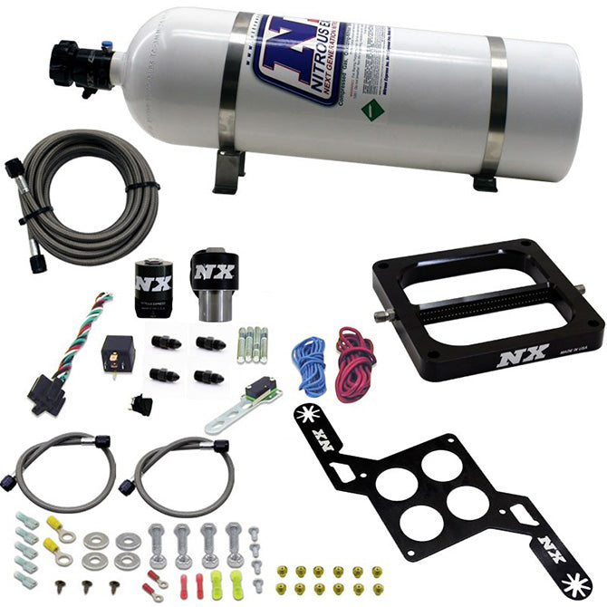 Nitrous Express 55070-15 DOM/GASOLINE (RNC) WITH 15LB BOTTLE - Truck Part Superstore
