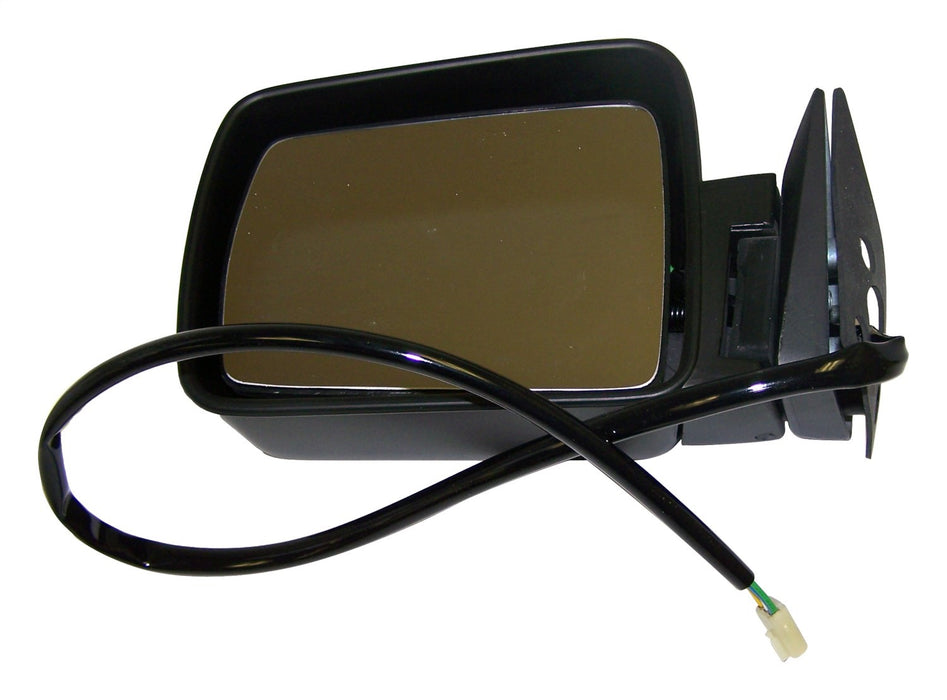 Crown Automotive Jeep Replacement 55075433 Power Door Mirror; Left; Driver Side; Black; Electric; Foldaway; - Truck Part Superstore
