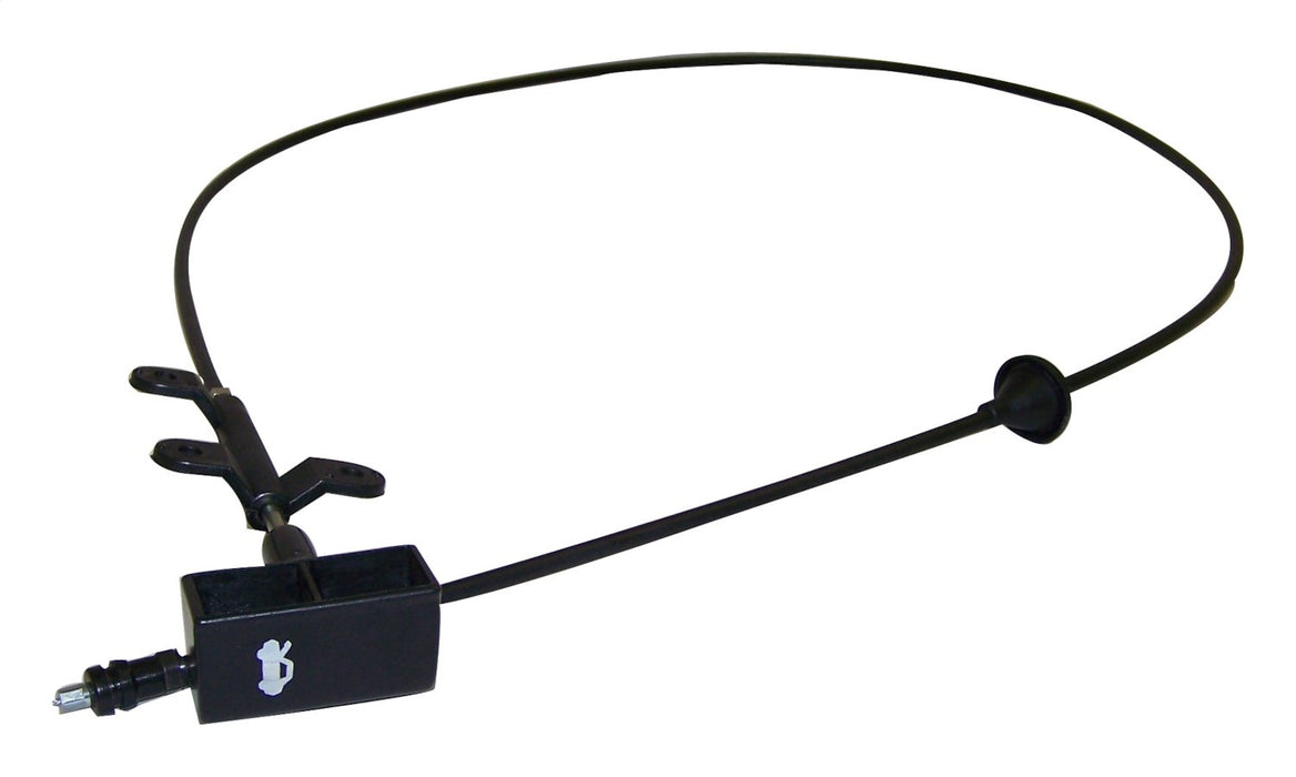Crown Automotive Jeep Replacement 55076109 Hood Release Cable; - Truck Part Superstore