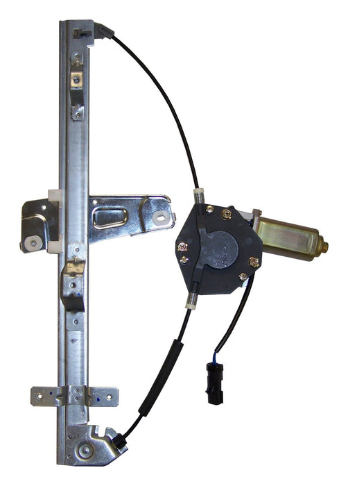 Crown Automotive Jeep Replacement 55076466AG Window Regulator; Front Right; Motor Included; thru 3/9/00; - Truck Part Superstore