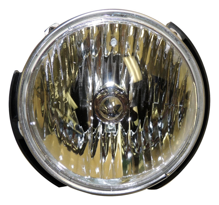 Crown Automotive Jeep Replacement 55078149AC Head Light Assembly; Left; Incl. Seat/Headlamp/Bulb/Retainer; - Truck Part Superstore