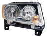 Crown Automotive Jeep Replacement 55079378AE Head Light Assembly; Right; w/HID Lamps; Incl. Bulbs; - Truck Part Superstore