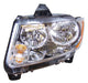 Crown Automotive Jeep Replacement 55079379AE Head Light Assembly; Left; w/HID Lamps; Incl. Bulbs; - Truck Part Superstore