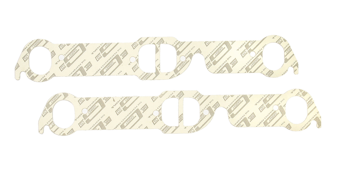 Mr Gasket 550G Exhaust Gasket Set; D Port Shape; Port Dimensions W-1.5 in. x H-1.94 in.; - Truck Part Superstore