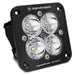 Baja Designs 551001 Flush Mount LED Spot Clear Black Squadron Sport Baja Designs - Truck Part Superstore
