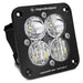 Baja Designs 551003 Flush Mount LED Light Pod Black Clear Lens Driving/Combo Pattern Squadron Sport Baja Designs - Truck Part Superstore