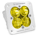 Baja Designs 551013WT Flush Mount LED Light Pod White Amber Lens Driving/Combo Pattern Squadron Sport Baja Designs - Truck Part Superstore