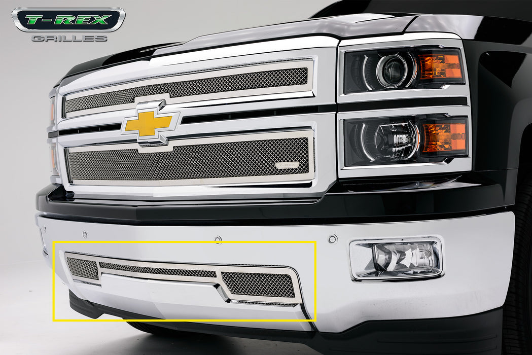 T-Rex Grilles 55117 Upper Class Series Mesh Bumper Grille - Truck Part Superstore