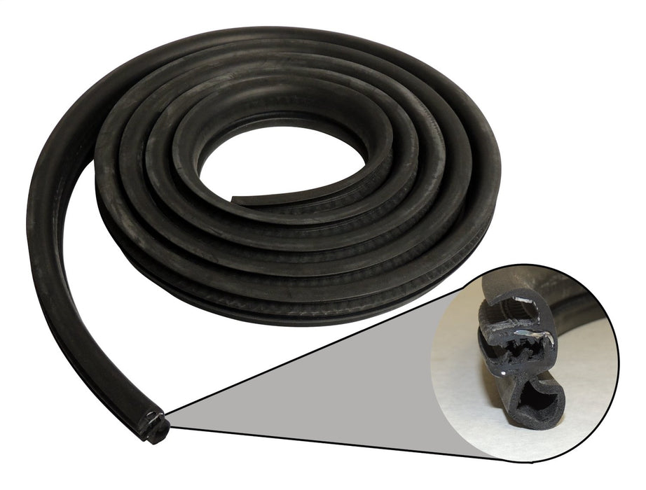 Crown Automotive Jeep Replacement 55135958AJ Door Weatherstrip; Rear; - Truck Part Superstore