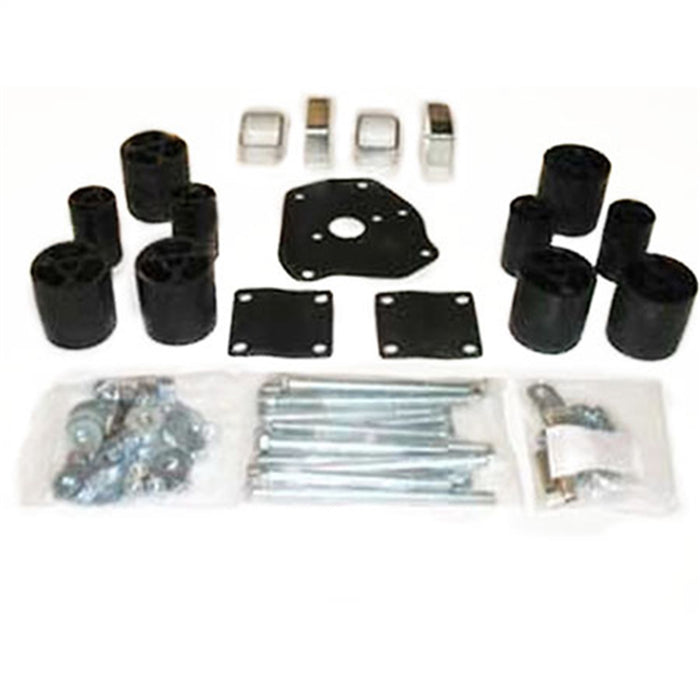 Performance Accessories PA5513M Body Lift Kit; 3 in. Lift; Incl. Steering Extension; Front Bumper Brackets; - Truck Part Superstore